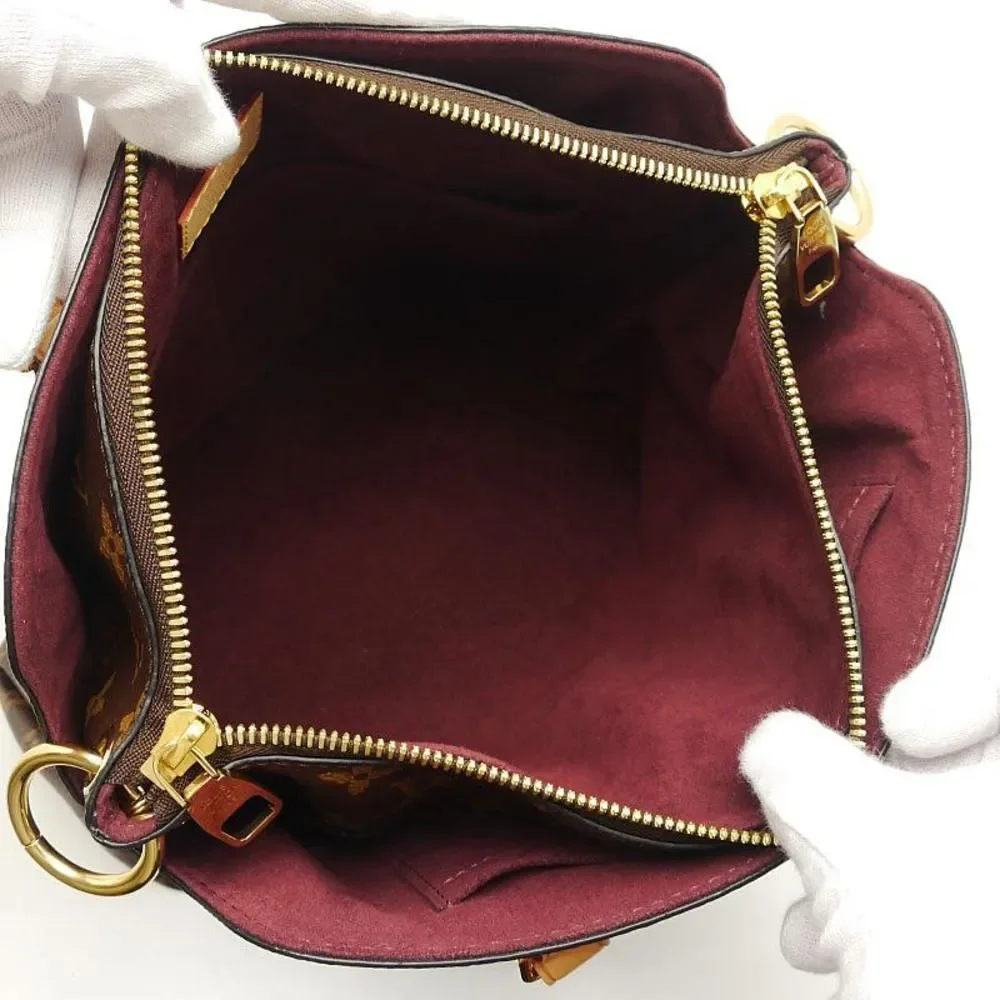 Louis Vuitton Mira Calf HandBag Rose Poudre Silver Metal Fittings